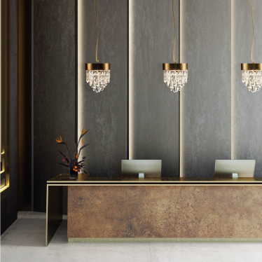 Hotel interior design in Berlin.